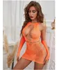 Abbigliamento da donna sexy taglie forti donne elasticità elasticità body per lingerie farfalla stampa mesh biancheria intima femminile a netto a cervola di pesce e nightdress e