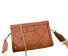 High quality shoulder bag designer design Women's clip bag embossed style