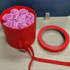 Gift Wrap Premium Round Cylinder Packaging Double Layer Flower Boxes Screen Video LCD Box Wedding Annonsering Anpassad