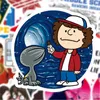 50 Stück Stranger Things Aufkleber für Wasserflasche, cooles TV, wasserfester Vinyl-Aufkleber für Teenager-Mädchen, Laptop, Skateboard, Telefon, Gitarre