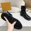 New winter Flat Boots Ankle Boot Booted Shoes Women Territory Fashion Letter Print Top Designer Ladies Winter