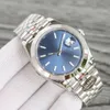 Perfect quality mens watches 41mm date just dial Stainless Steel Oyster Bracelet Sapphire mirror Automatic mechanical men watch wristwatches