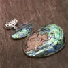 Hanger kettingen outlet multolor natuurlijke abalone shell ovale vorm ingelegde ketting trui ketting ambachtelijke mode sieraden maken y580