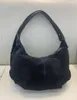 Evening Bags Korean Version Of The Niche Design Cowhide Half Moon Bag One Shoulder Hand Under Arm