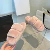 OG 2023 Chaussons Chauds Paseo Plat Confort Sangle En Peau De Mouton Fourrure Pantoufle Femmes Sandale Plate Intérieur Sandales D'hiver Fluffy Laine En Peluche Femme Diapositives Confortable Fluzzy Slide