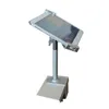 Justerbar iPad Security Stand Metal Tablet PC Display Holder 360 grader Rotera tablettlåshöljet med nycklar för 7-10.1 "