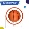 Bolas de 5 "Mini bolas de espuma para pequeno jogo de basquete de argola por porta