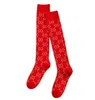 Diseñador calcetines de lujo para hombres calcetines para mujeres de otoño e invierno patrones de letras de moda calcetín de pierna7481198