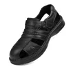 Sandaler män skor tofflor 2022 sommar cool andas bekväma promenad lägenheter man sneakers lätt casual man