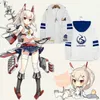 Men's Trench Coats Game Azur Lane Ijn Ayanami Style 3D Print