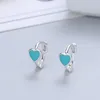 Orecchini a cerchio 2022 Trend Love Heart Earring For Women Girls Party Wedding Gioielli in stile design coreano Eh461