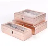 Watch Boxes Special Case For Women Female Girl Friend Wrist Watches Box Storage Collect Pink Pu Leather