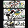 Moc Millennium Falcon 모델 빌딩 블록 K110 Star Plan 05007 75105 Creative Bricks Kids Education Assembly Toys 크리스마스 선물