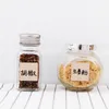 Prezenty Vrap Vintage drewniane etykiety naklejki rzemieślnicze butelki kuchenne słoiki organizator zapis etykieta uszczelniająca klej