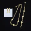 Kvinnors designerörhängen Guldarmband Mens Pendant Neckor For Women Luxury Letters Smycken Fashion Love Armband Chain Link 2210092d