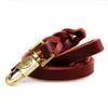 Dog Collars Pet Leash Cowhide Small And Medium-Sized Heavy Duty Leather Running Training Leashes Supplies Dogs