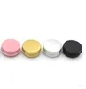 Boxes 15ml 30ml aluminium case lipstick container Empty tin screw cap White gold black silver pink