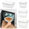 Ensembles de vaisselle 7 tailles boîte à Bento en plastique pique-nique collation repas conteneur de stockage préparation déjeuner pour enfants école Camping vaisselle