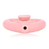 pink ceramic heart shape smoke accessory herb pipe with Tobacco Bowl Tobacco Pipes Smoking Accessories