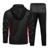 Suisses de survêtement masculines Ensembles de survêtement Hommes Men d'hiver Automne Hooded mâles Sweatshirts Pantalon Pantalon Sweet Hoodie Mens Fitness Pieces G221010