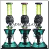 Lookahs Esigo Mushroom Glass Narghilè Skull Tubi Colori Pipa ad acqua smerigliata con ciotola maschio dab rig bong da 14 mm