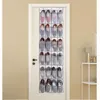 Clothing Storage 24 Pocket Shoe Space Door Hanging Organizer Rack Wall Bag Closet Holder Family Save Organizador Home Decoration