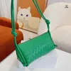 Плетеная сумочка женская модная сумка по кроссту
