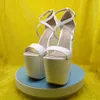 Sandals Minan Ser Fashionable High-heeled Women's Sandals. Summer Shoes. Wedge Heel. About 20cm High Heels. Lady