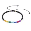 Pulseira de moda 3mm lapis natural tigre olho emaranhando pulseiras de pedra à mão podem trazer sorte a amor para homens e mulheres