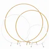 Party Decoration Wedding Arch Balloon Stand Birthday Decorations Round Backdrop Bow For Balloons Metal Circle Backdrops Decor