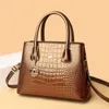 HBP women's handbags bag new 2023 messenger bags single shoulder bagi lacquer leather bright face womens handbag female