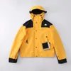 Men's Designer Fashion jackets for women Spring Autumn outdoor sport Windproof and waterproof Hooded jacket