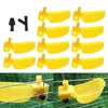 Other Bird Supplies Universal Plastic Hanging Cups For Small Birds Parrot Feeding Dish Food Bowl Cage Water Bowls Coop Cup Chickens