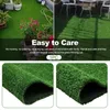 Dekorativa blommor 1x1m DIY Turf Garden Decoration Wedding Balcony Mat Artificial Grass Rug Indoor Outdoor Wall Simulation Lawn Kindergarten