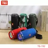 TG192 20W PORTABLE BLUETOOTH alto -falante 2400mAh RGB LED LED sem fio boombox à prova d'água Subwoofer Estéreo Loudspeaker