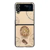 Time Diamond-encrusted Bracket Mobile Phone Cases designer Bling Folding for samsung Z flip 4 3 fold 4 3 Cell Phone Covers