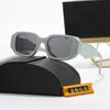 Modedesigner solglasögon Goggle Beach Sun Glasses For Man Woman 7 Färg Valfritt med låda