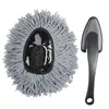 Éponge de voiture pour le nettoyage, petite brosse à cire, plumeau de lavage, outil de traînage intérieur