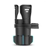 Drink Holder 2 In 1 Cup Expander Multifunctional Car Organizer Rotating Extra Adjustable Upper Mouth Dual Holde