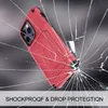 Hybrid Slide Card Slot Holder Mirror Cases For iPhone 14 Pro Max 15 Stand Wallet Hard Back Phone Covers