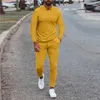 Męskie dresy męskie nowe męskie wiosenne i jesienne noszenie Casual Casual Solid Color Sportswear Fashion Personality Jogging Fitness Sports Suit M-3xl G221007