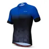 레이싱 재킷 2022 사이클링 저지 남성 자전거 산악 MTB 셔츠 Maillot Top Summer Road Bicycle Clothing Short Team Blouse Biker Blue