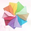 Emballage cadeau 30 pièces sac de rangement bancaire papier coloré Mini enveloppes de poche portables pour cartes d'invitation