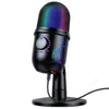 Microphones IVInxy USB Gaming PC Microphone för strömning av podcasts RGB Computer Condenser Desktop Mic LaptopComputerCellphone3056598