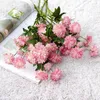 Decorative Flowers Beautiful Icelandic Daisy Fake Garden Home El Shopping Mall Decoration Wedding Pography Props Fleurs Artificielle