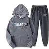 Tracksuits voor heren Nieuwe merk Trapstar Gedrukte sportkleding en dames Twopee Losse Hoodie Sweatshirt Pants Cover Jogging G221010