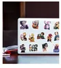 50pcs Demon Slayer Anime Cartoon Adesivi per laptop Borraccia per laptop Custodia da viaggio per auto