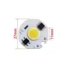 5 pièces 220V COB puce LED 5W 10W lumière ronde pour projecteurs Downlight Tacklights lampe d'inondation blanc froid chaud ampoule sans conducteur