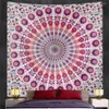 Tapisseries Inde Mandala Motif Décoration de La Maison Fantaisie Scène Tapisserie Mur Hippie Bohème Feuille Décorative Tapis De Yoga Plage