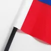 Bulgaria Manwing Flag 14x21 см. Премиальный полиэфирный мини -мировой флаг мира с пластиковым флагштоком